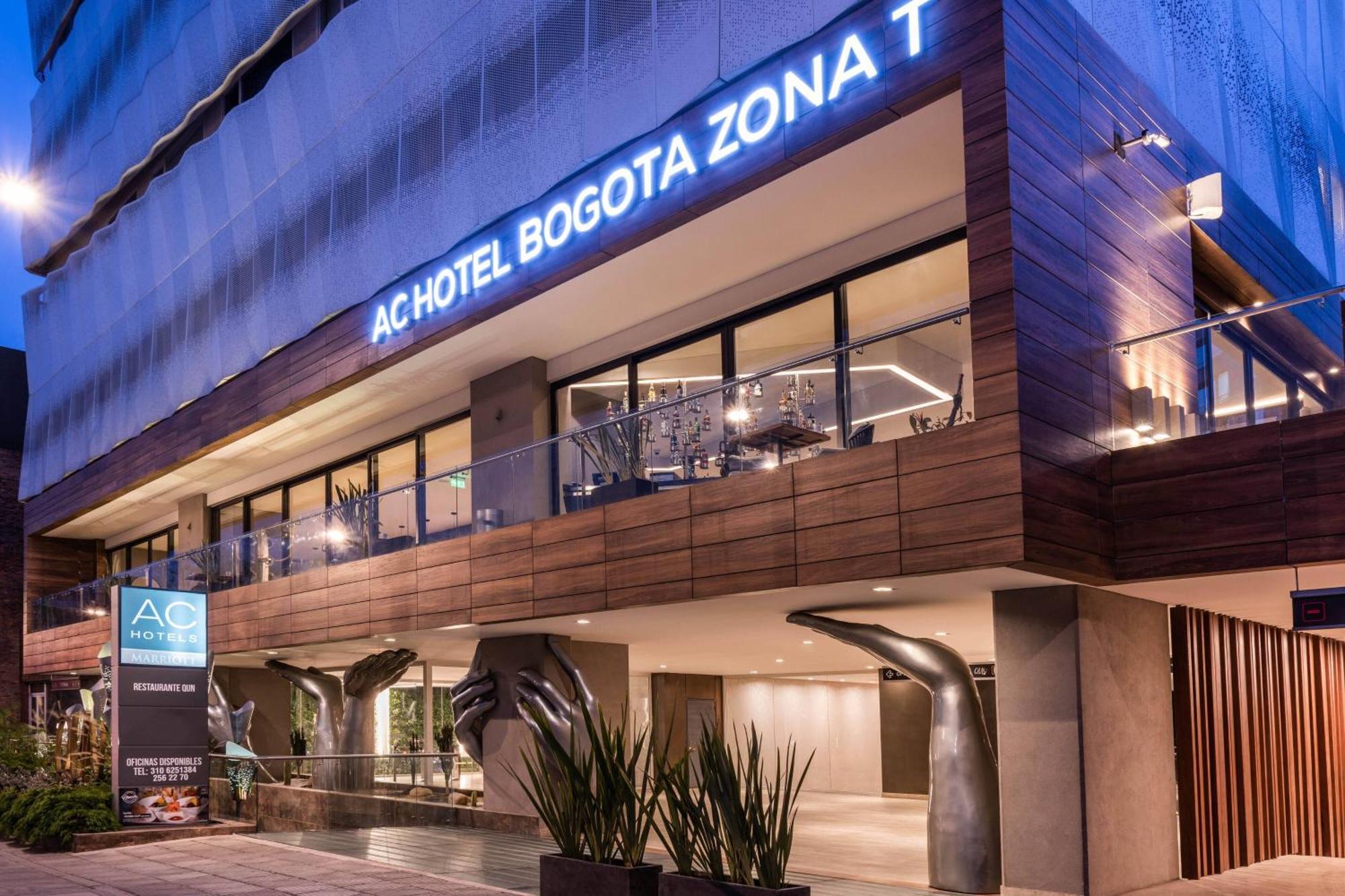 Ac Hotel By Marriott Bogota Zona T Exterior foto